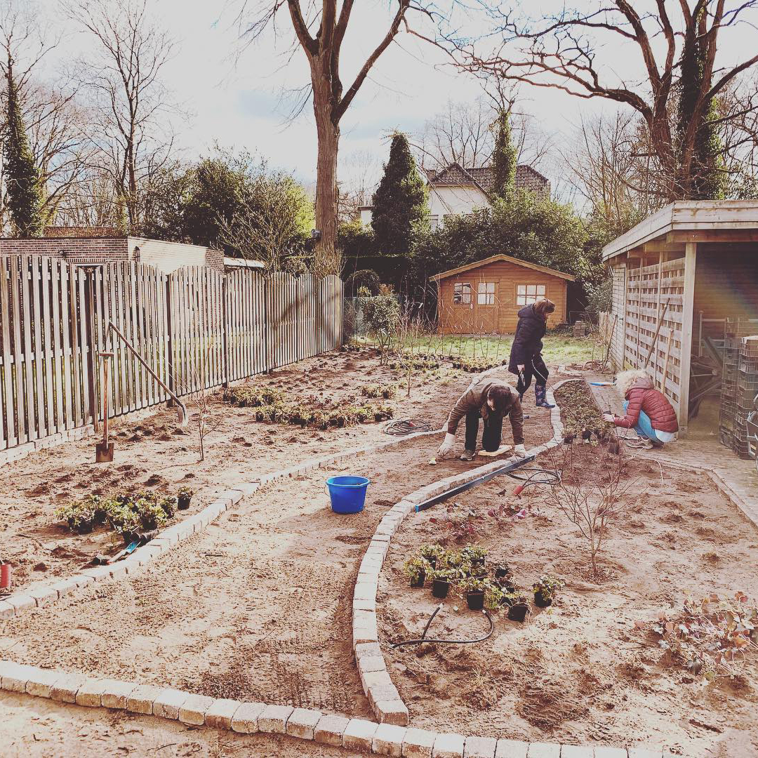 Tuin aan Huis aan het werk